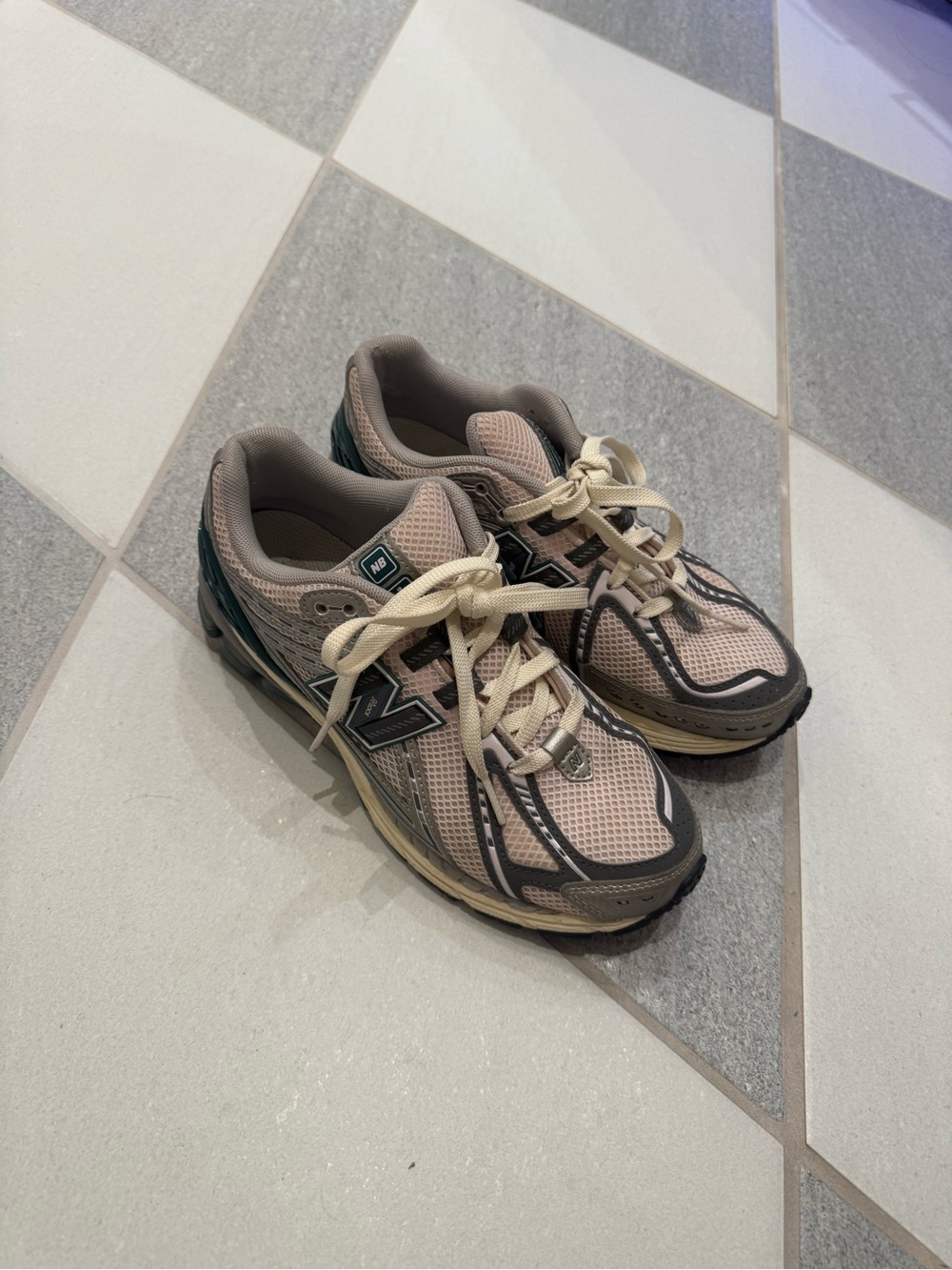 New Balance 1906 Women's Pink, Gray, Cream Athletic Sneakers